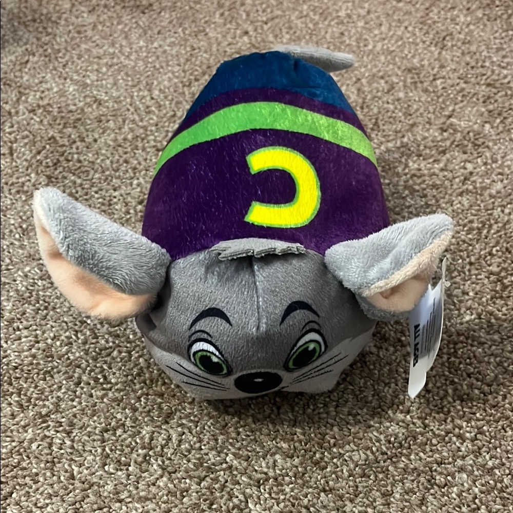 Chuck E Cheese Mouse Stuffed Animal Plush Toy
